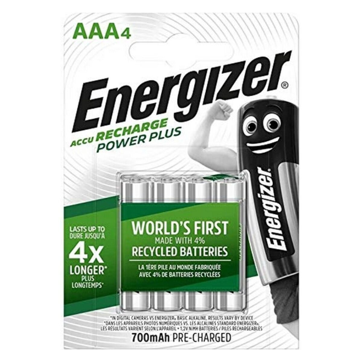 Batteries Energizer AAA-HR03 AAA HR03