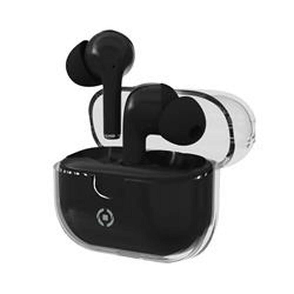 Headphones with microphone Celly CLEARBK Black