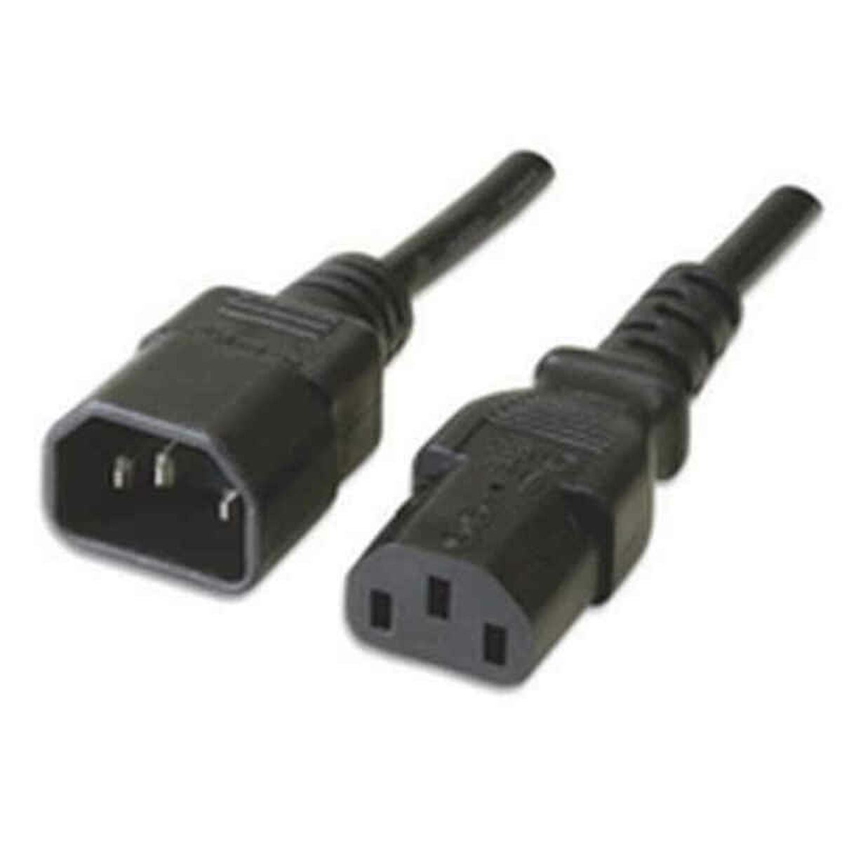 Power cable Ewent VDE C14-C13 (1.8 m)