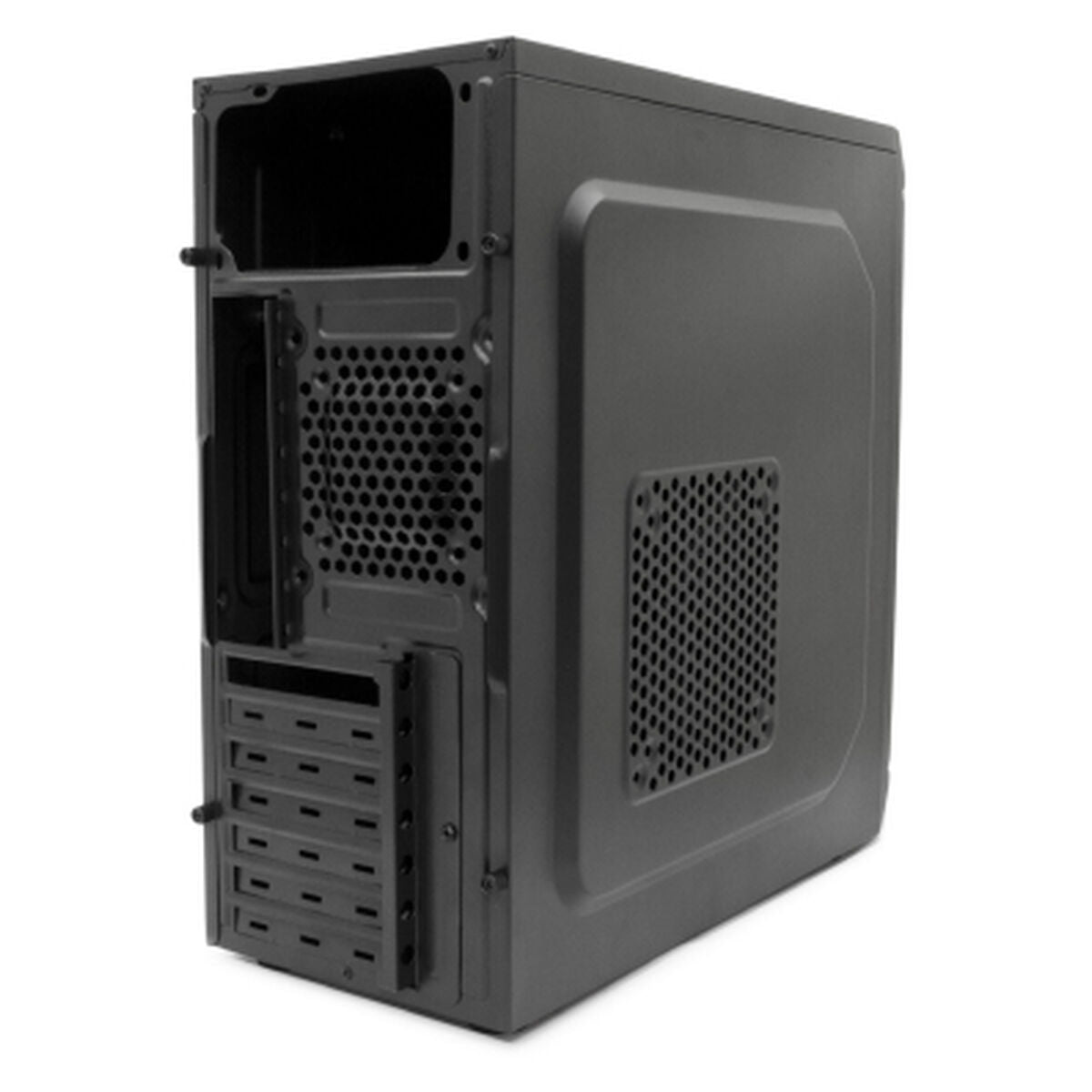 ATX Semi-Tower Gehäuse PC Case PCA-APC40-1 Schwarz ATX Tower