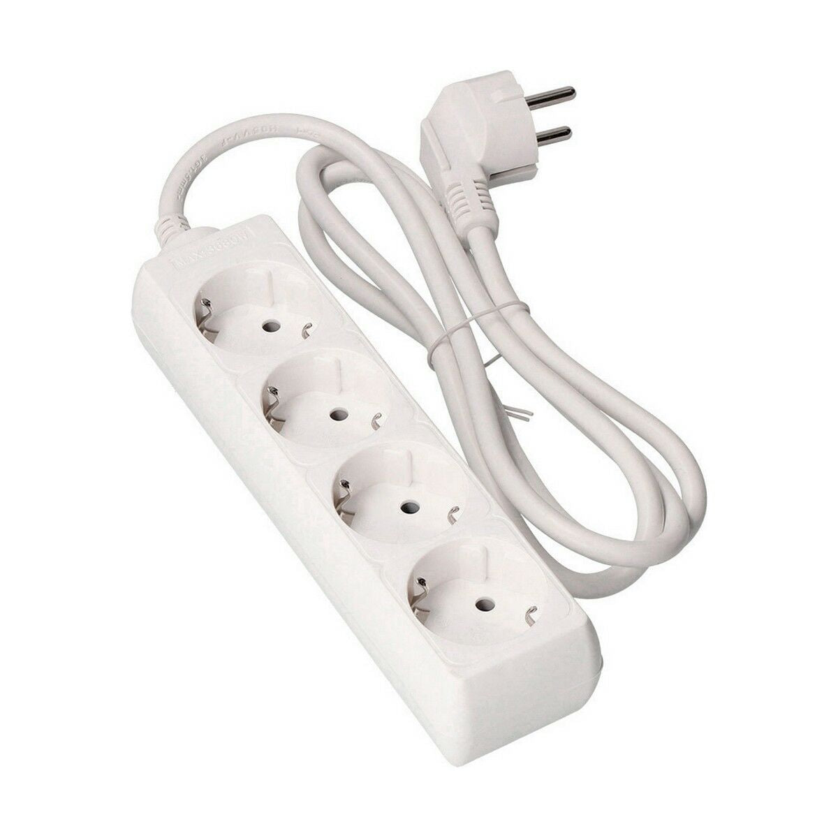 Socket strip with 4 sockets without switch EDM Schuko (1.5 m)