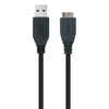 USB 3.0 A to Micro USB-B Cable NANOCABLE 10.01.110-BK Black