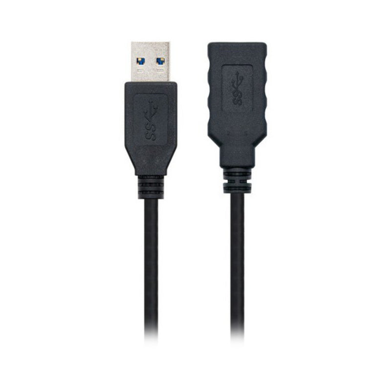 USB cable NANOCABLE 10.01.090 Black