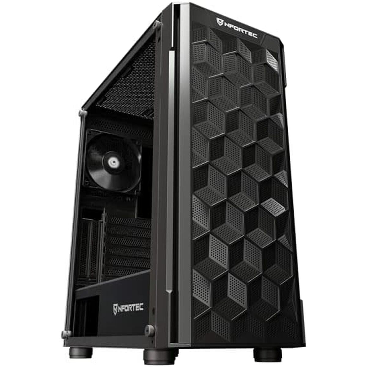 ATX semi-tower case Nfortec Air black