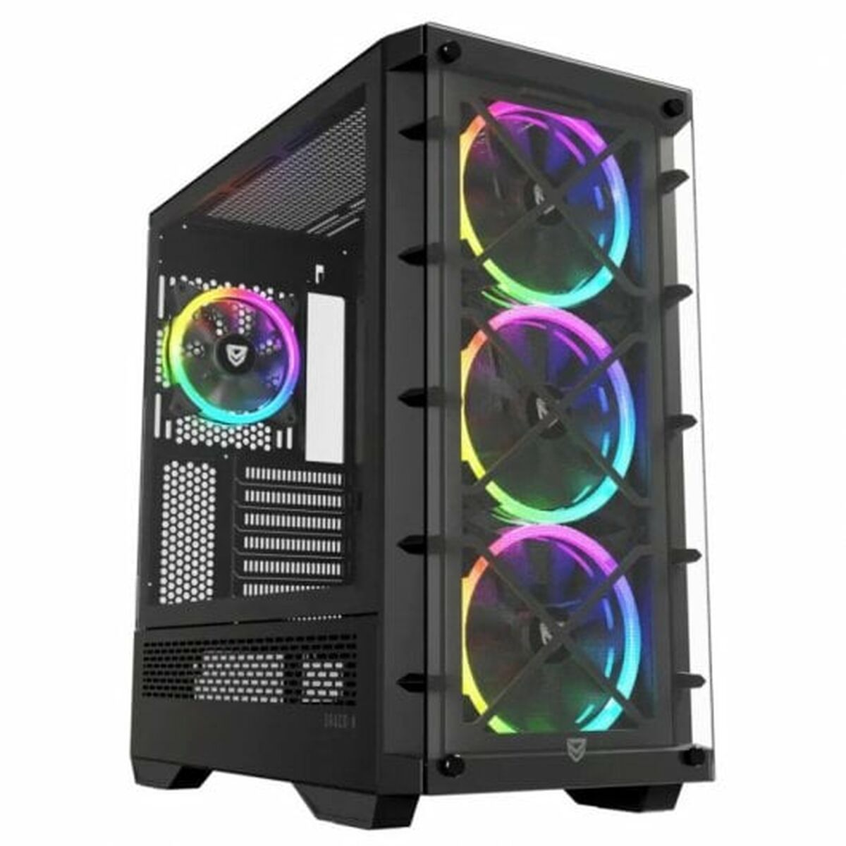 ATX semi-tower case Nfortec Draco black