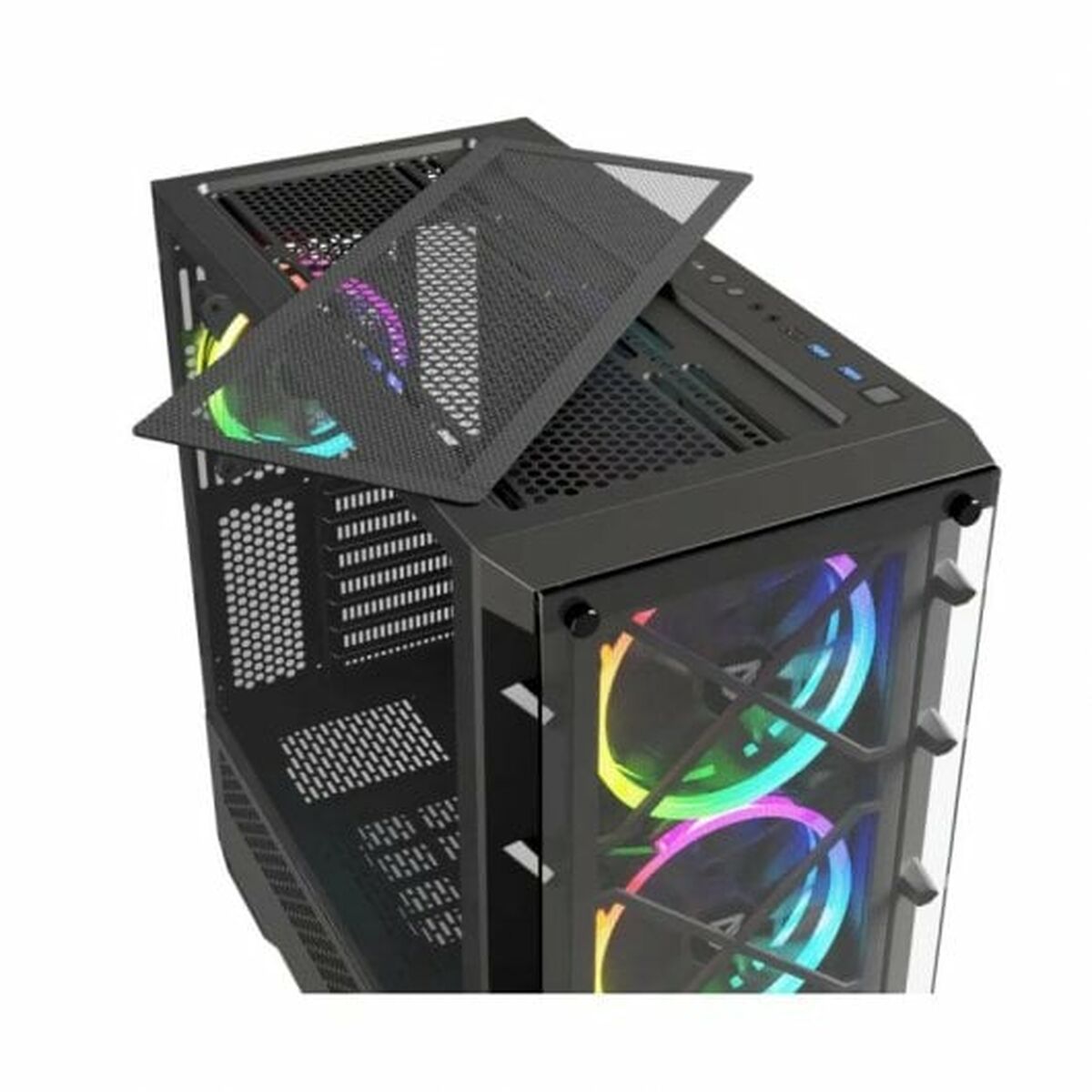 ATX semi-tower case Nfortec Draco black