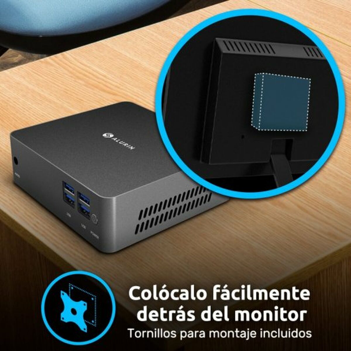 Barebone aluminum Intel Celeron N4500