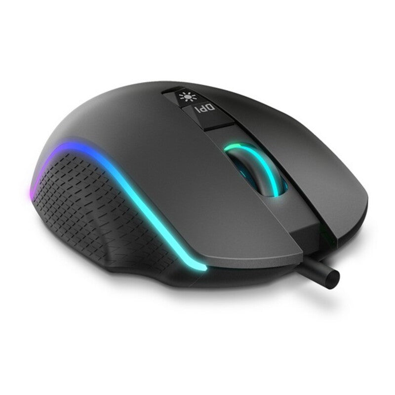LED gaming mouse Krom Keos 6400 dpi RGB Black