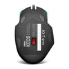 LED gaming mouse Krom Keos 6400 dpi RGB Black