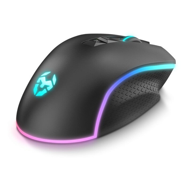 LED gaming mouse Krom Keos 6400 dpi RGB Black