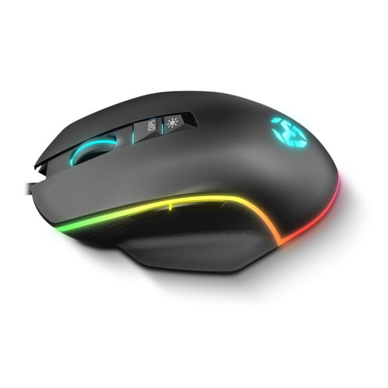 LED gaming mouse Krom Keos 6400 dpi RGB Black