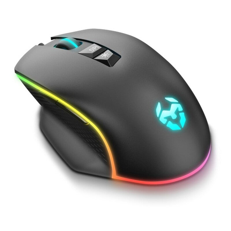 LED gaming mouse Krom Keos 6400 dpi RGB Black
