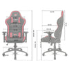 Gaming Chair DRIFT DR110BGRAY Black Gray