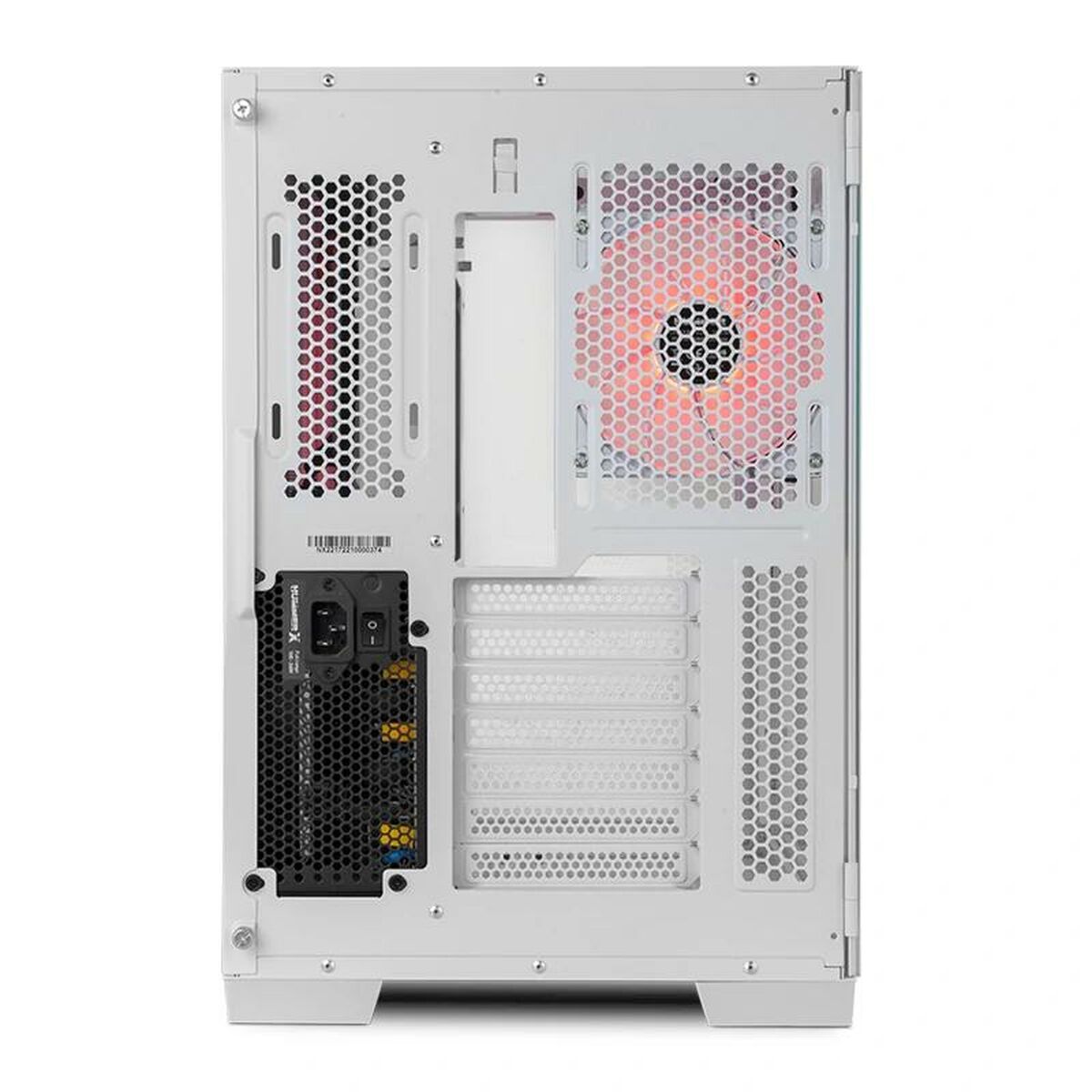 ATX Semi-Tower Rechner Nox USB Weiß Ventilator x 4