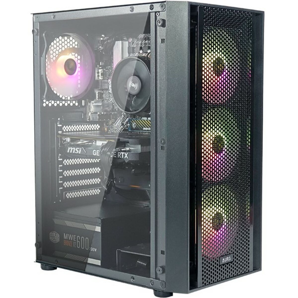 Desktop PC CoolPC PUMA Nvidia Geforce RTX 4060 AMD Ryzen 5 AMD Ryzen 5 5500U 16GB RAM 500GB SSD