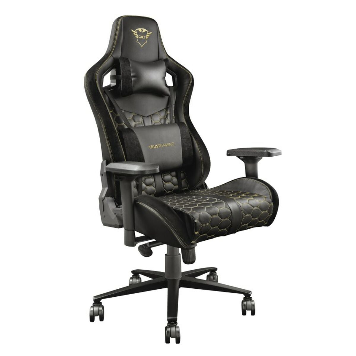 Gaming chair Trust GXT 712 Resto Pro Yellow Black