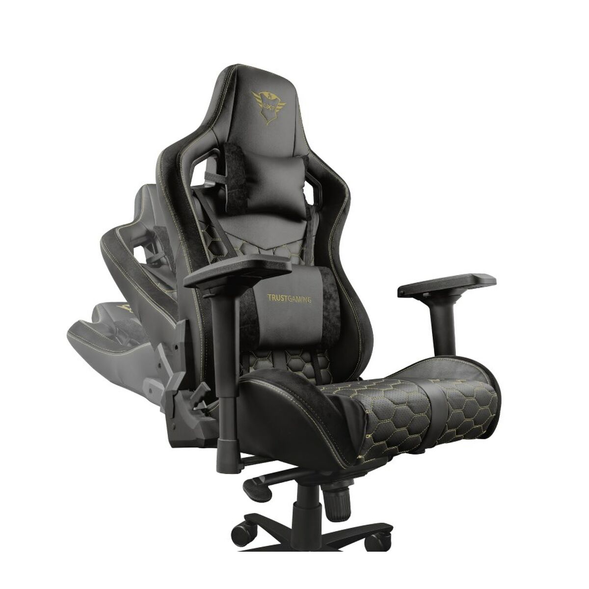 Gaming chair Trust GXT 712 Resto Pro Yellow Black