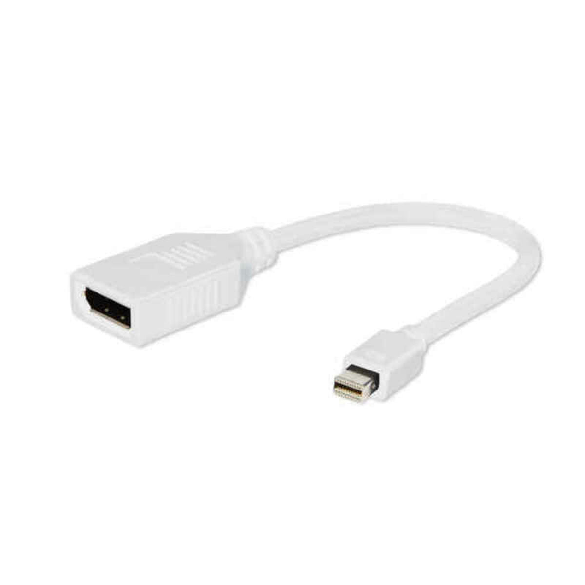 Mini DisplayPort Cable to DisplayPort GEMBIRD White