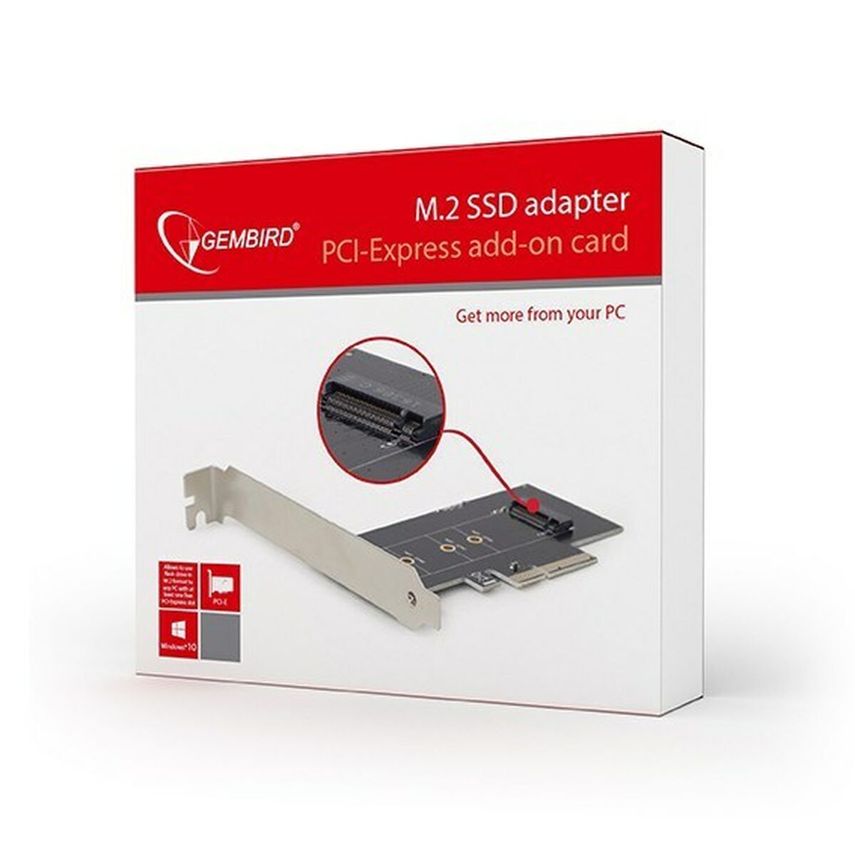 PCI card SSD M.2 GEMBIRD PEX-M2-01