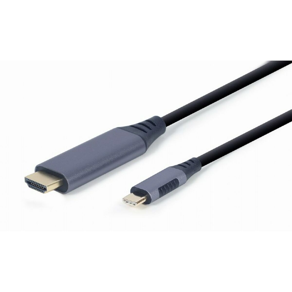 USB-C zu HDMI-Kabel GEMBIRD CC-USB3C-HDMI-01-6 Schwarz Grau 1,8 m