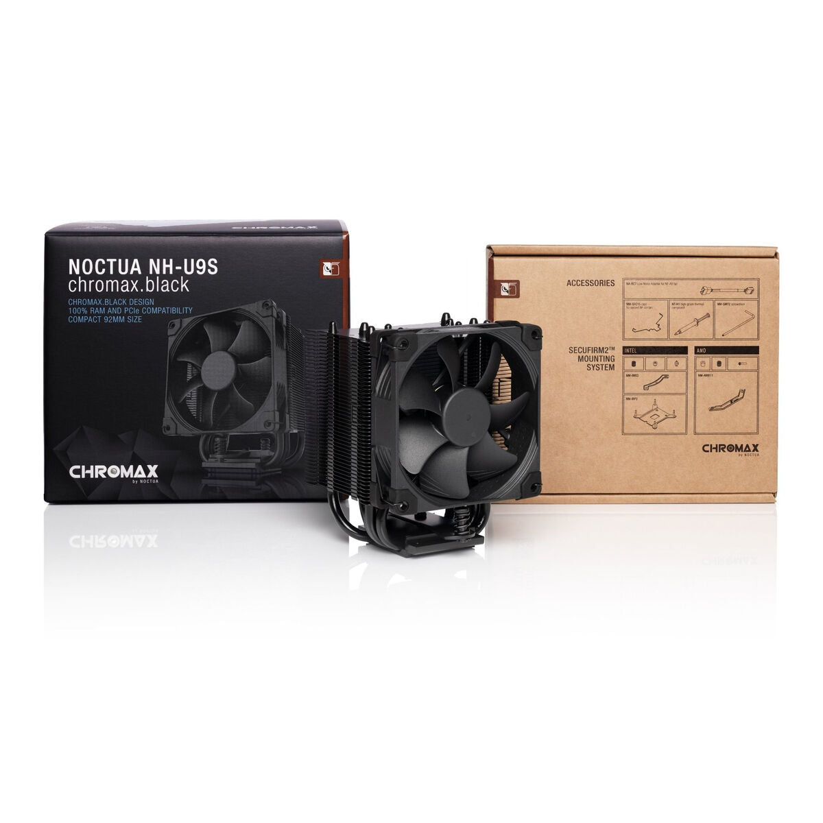 Tragbare Kühlbox Noctua NH-U9S chromax.black