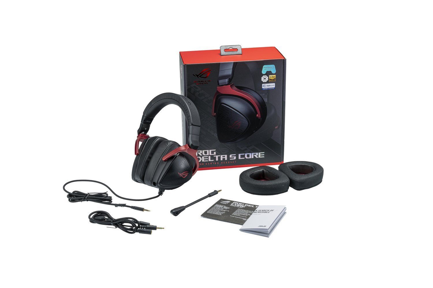 Wired gaming headset with microphone Asus Delta S Core