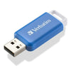 USB Pendrive Verbatim V DataBar Blue Black 64GB