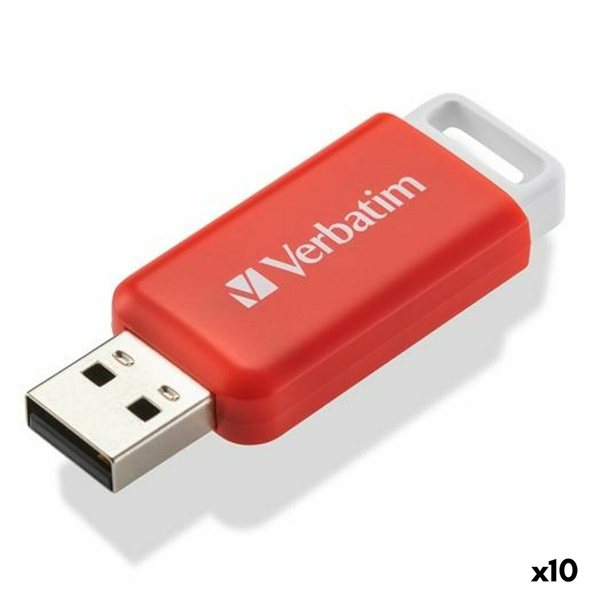 USB Pendrive Verbatim V Databar Red 16GB