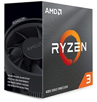 Quad-core desktop processor AMD Ryzen 3 4100 Boxed AM4 7nm