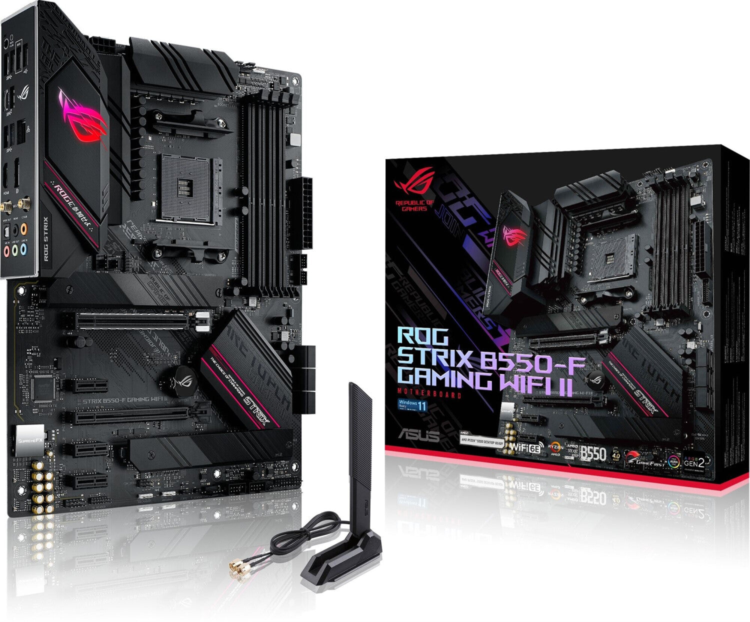 Sockel AM4 Mainboard/Motherboard Asus ROG STRIX B550-F GAMING WIFI II DDR4