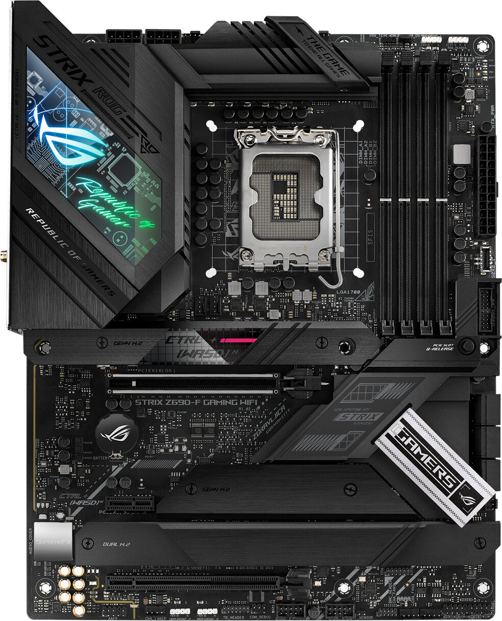 Sockel 1700 Mainboard/Motherboard Asus ROG Strix Z690-F Gaming WiFi DDR5 LGA1700