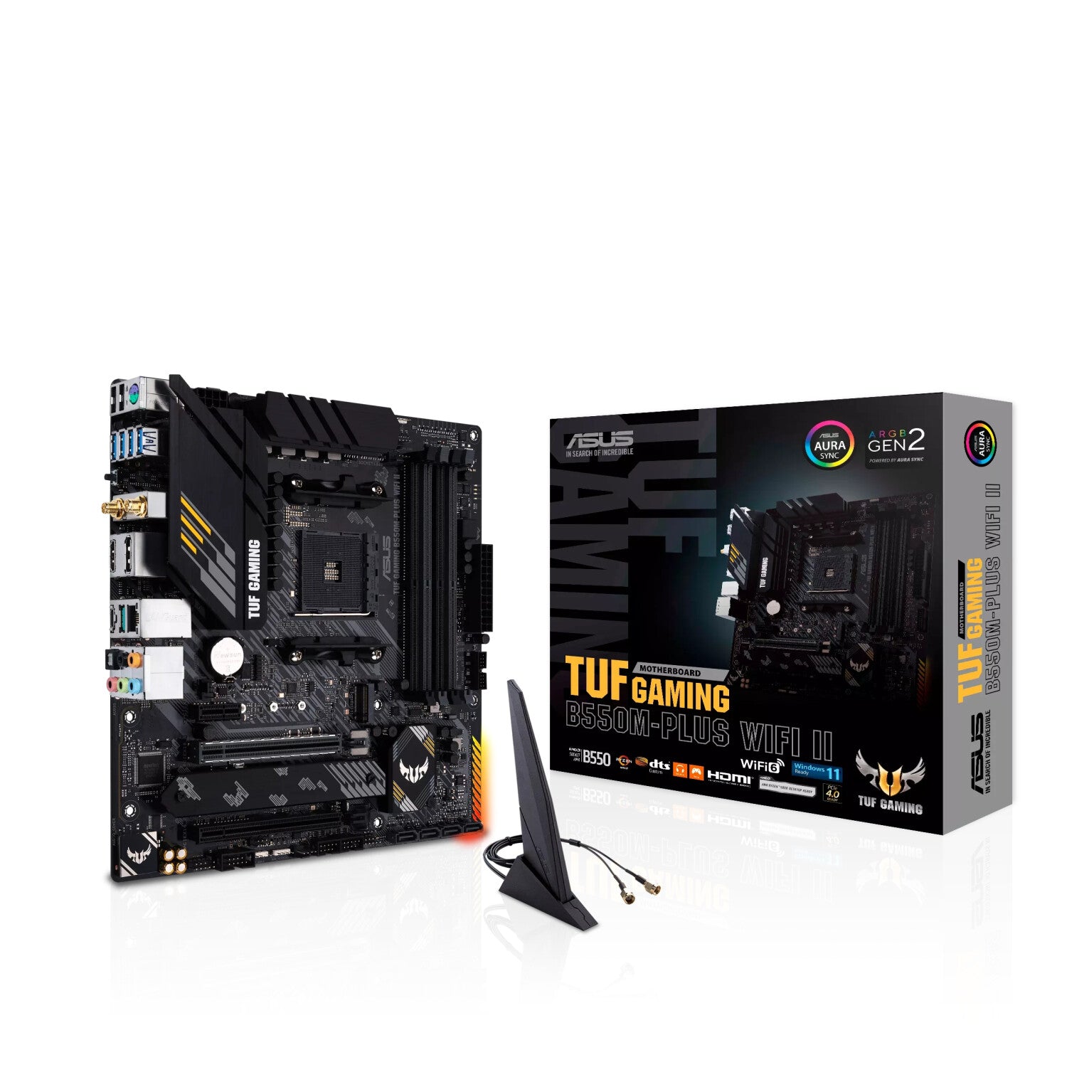 Socket AM4 Mainboard/Motherboard Asus TUF Gaming B550M-Plus WiFi II DDR4