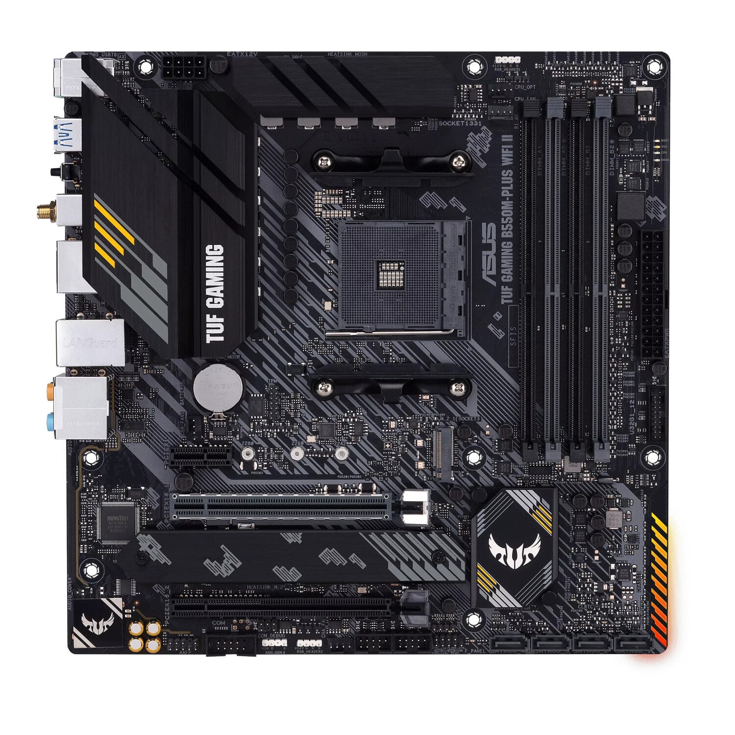 Sockel AM4 Mainboard/Motherboard Asus TUF Gaming B550M-Plus WiFi II DDR4