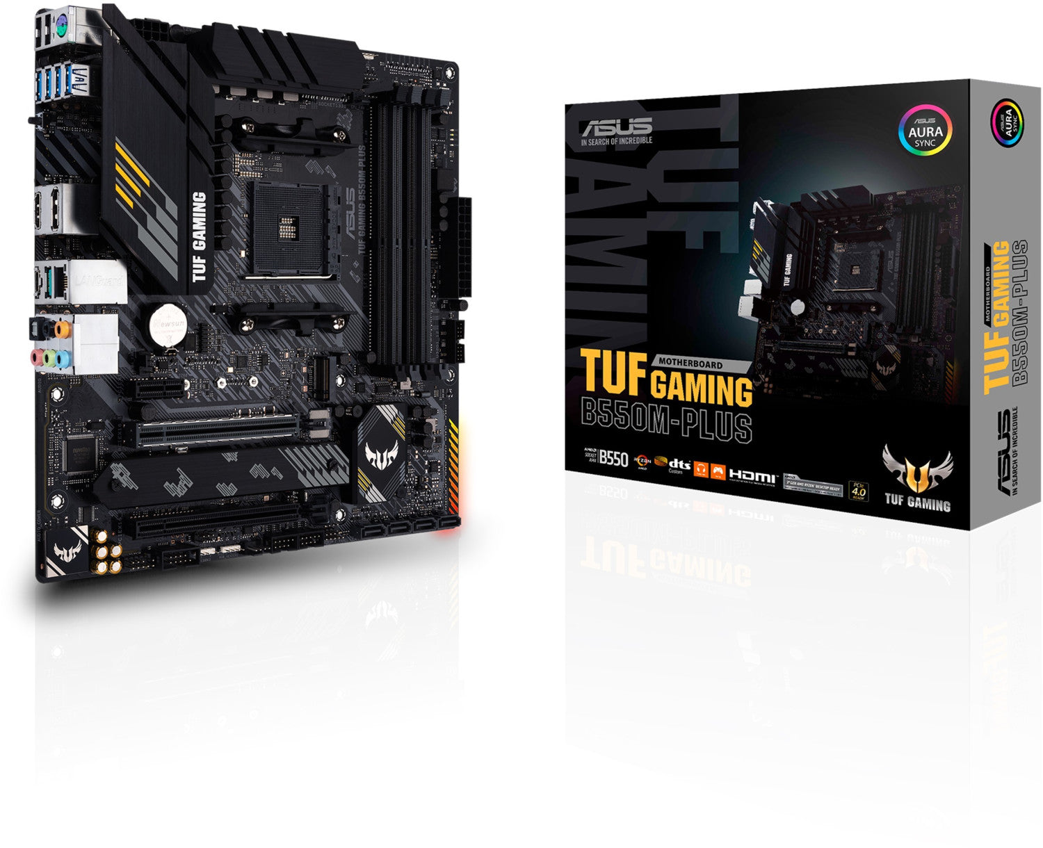 Socket AM4 Mainboard/Motherboard Asus TUF Gaming B550M-Plus DDR4