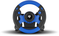 Racing Lenkrad Genesis SEABORG 350 Blau 2-Pedale und Schaltung