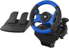 Racing Lenkrad Genesis SEABORG 350 Blau 2-Pedale und Schaltung