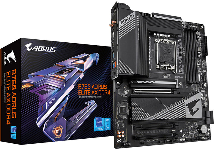 Socket 1700 Mainboard/Motherboard GigaByte B760 Aorus Elite AX DDR4 WiFi LGA1700