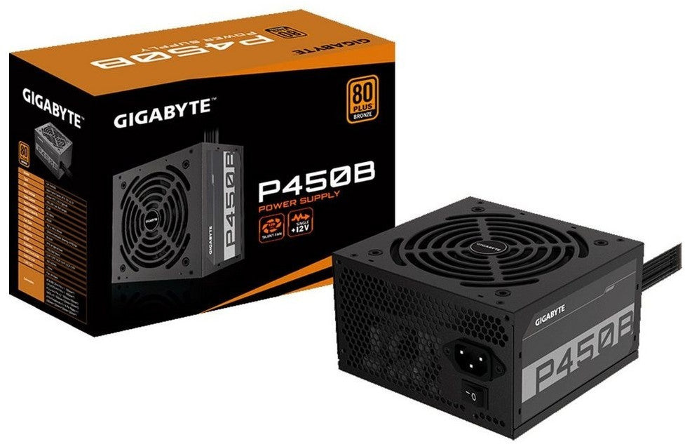 450 Watt PC Netzteil Gigabyte P450B 450W 80 Plus Bronze