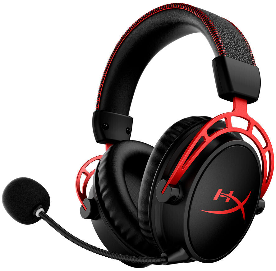 HyperX Cloud Alpha Wireless Wireless Gaming Headset with Microphone (Black-Red)