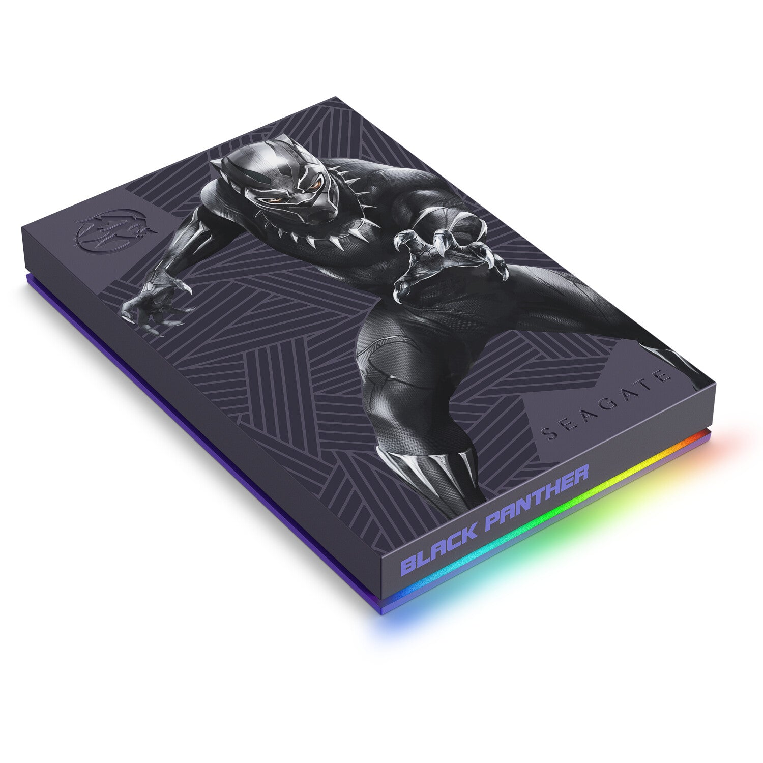 External USB Hard Drive Seagate MARVEL BLACK PANTHER Special Edition 2TB (STLX2000401)