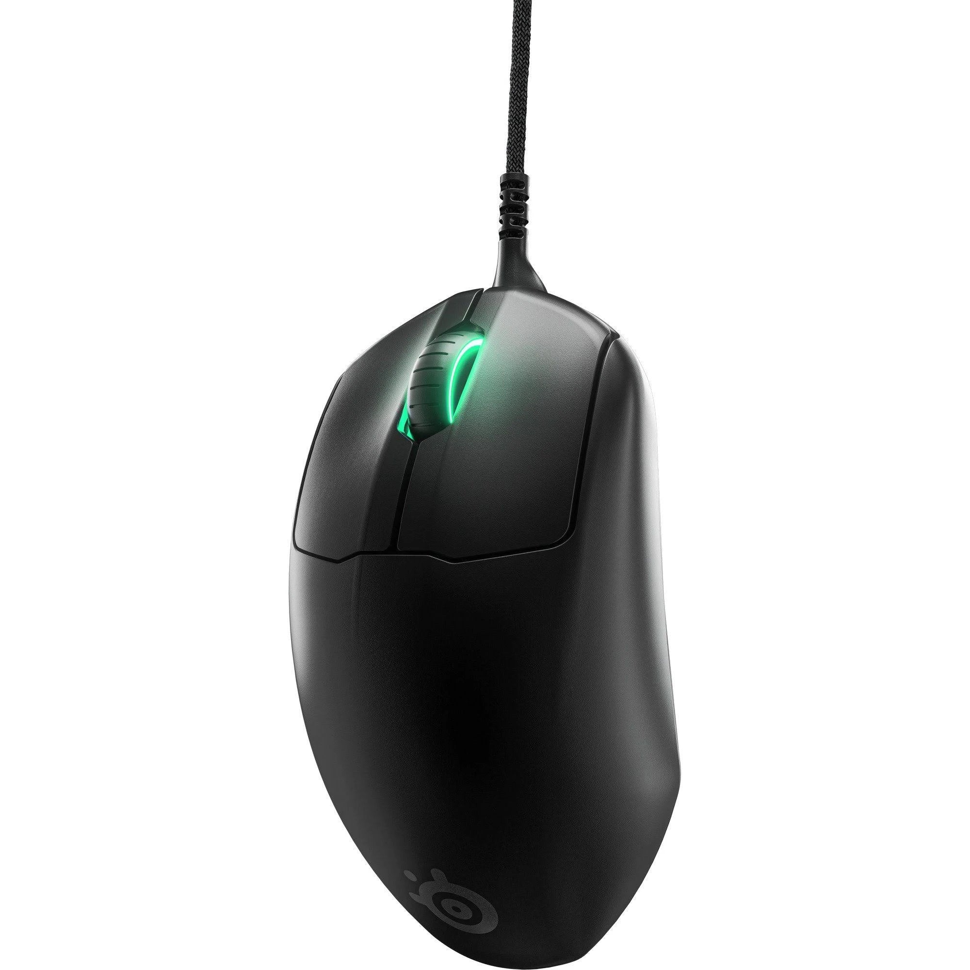 Wired gaming mouse with lighting SteelSeries Prime 18000 dpi 6 buttons