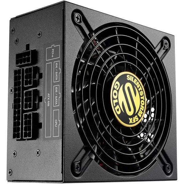 500 Watt PC power supply Sharkoon SilentStorm SFX Gold 500 W 80 Plus Gold