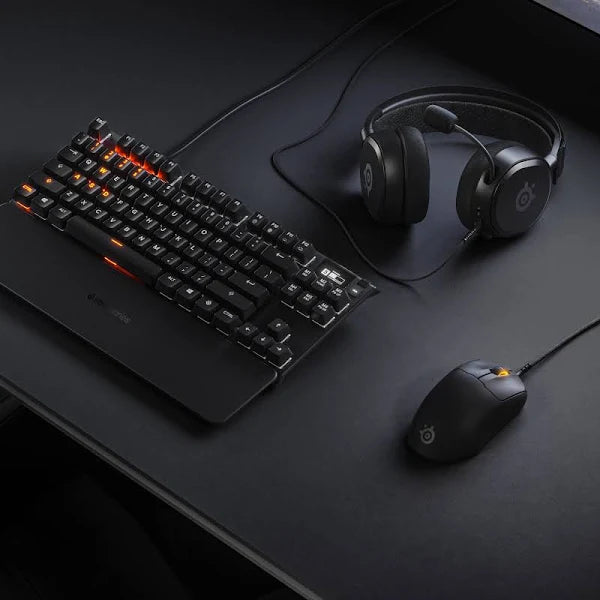 Wired gaming mouse with lighting SteelSeries Prime 18000 dpi 6 buttons