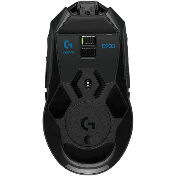 Kabellose Funk Gaming Maus Logitech G G903 Lightspeed Beidhändig RF Wireless Optisch 25600 DPI