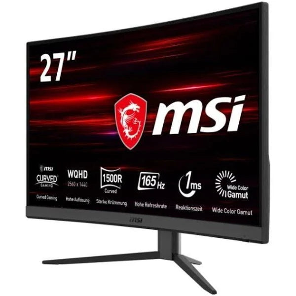 Curved WQHD Monitor MSI G27CQ4 E2 27" 1ms 165Hz LED Curved