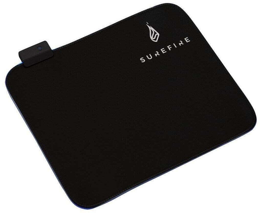 Gaming mouse pad with lighting Surefire Silent Flight RGB-320 (32 x 26 cm)