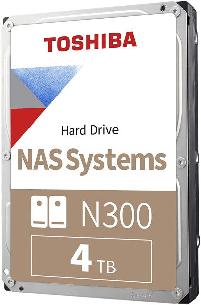 NAS Hard Drive Toshiba N300 4TB Bulk (HDWG440UZSVA)